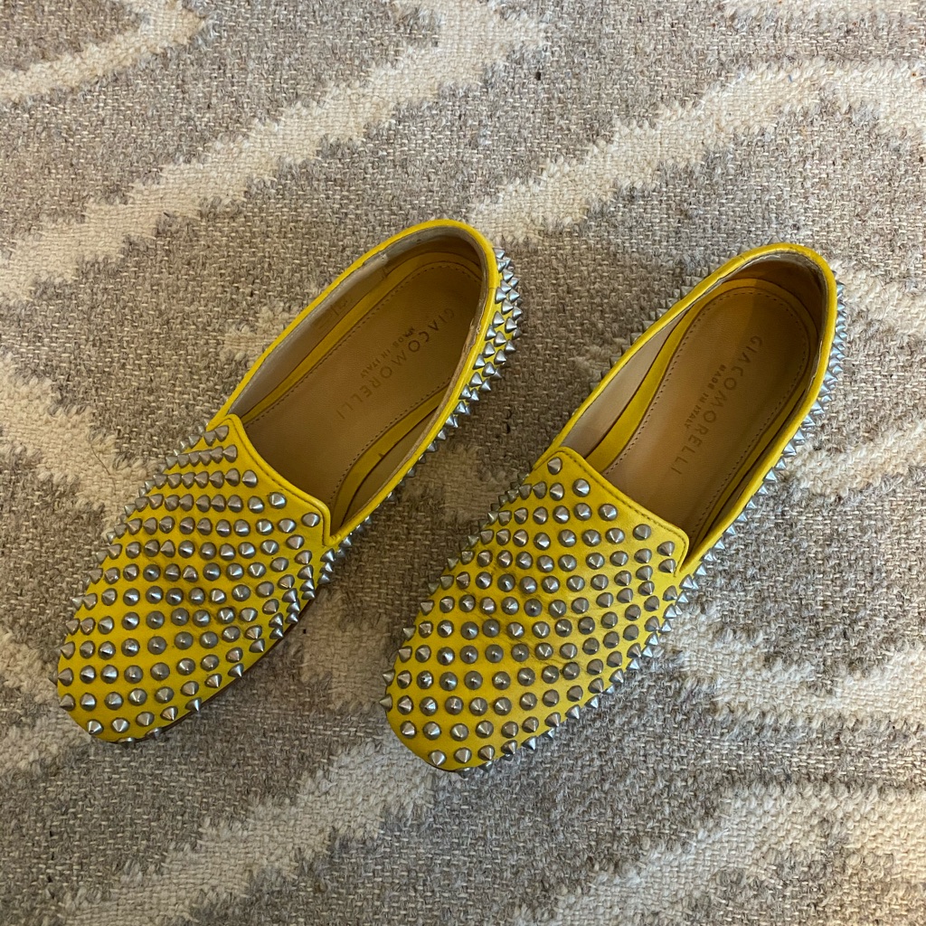 Giacomorelli Spiked Leather Loafer